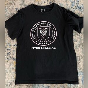 Intermiami Youth TShirt Black Size Medium 10/12